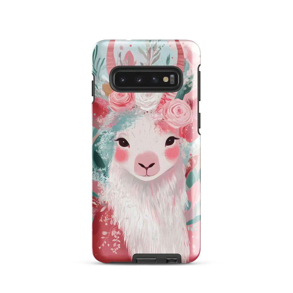Spring Whimsy: The Floral Goat