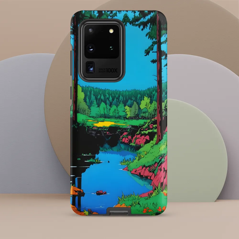 Tranquil Reflections: A Vibrant Landscape