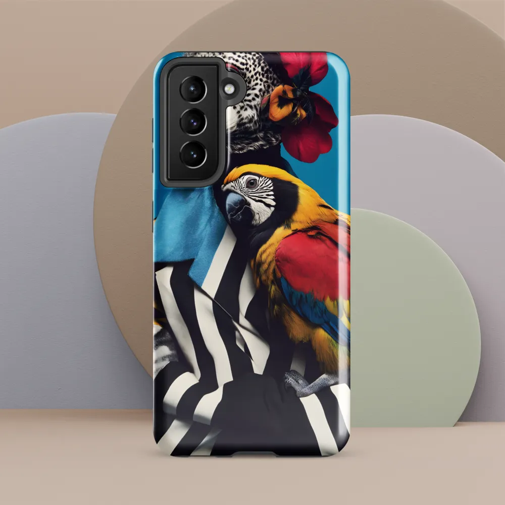 Vibrant Fusion of Flora and Fauna