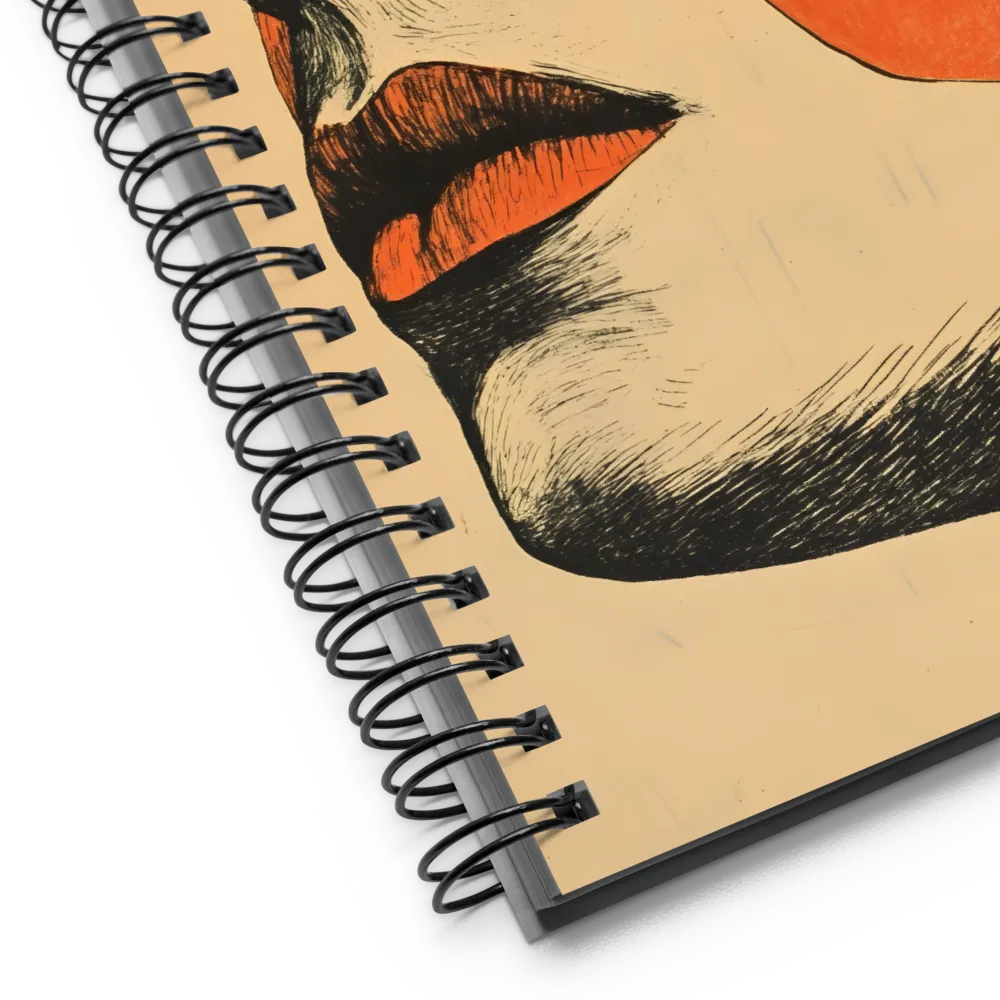 Bold Visage | Spiral Notebook