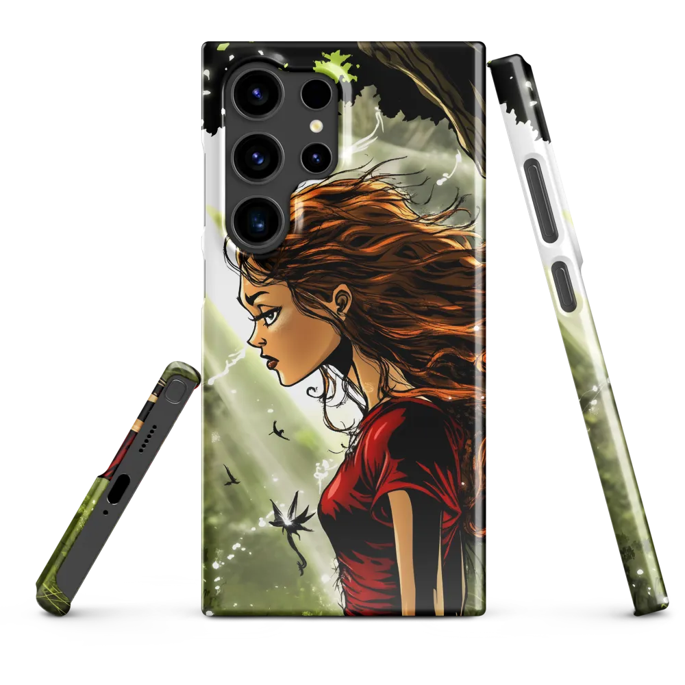 Whispers of Enchantment | Phone Case |  S24 Ultra | Snap Case | Glossy