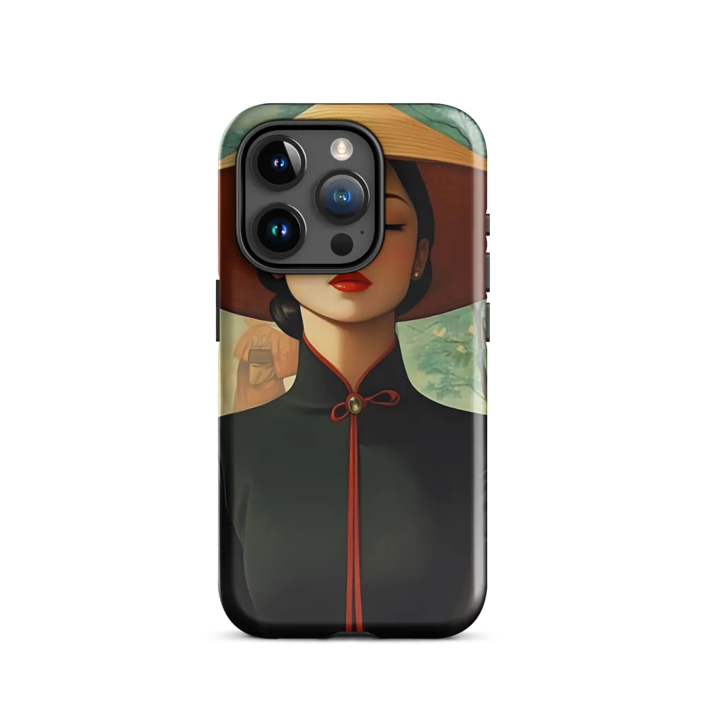 Elegance in Tranquility | Phone Case |  15 Pro | Tough Case | Glossy
