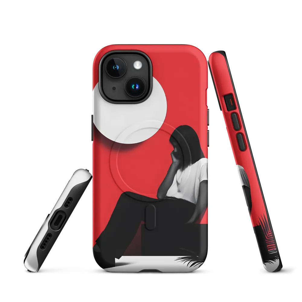Contemplation in Red