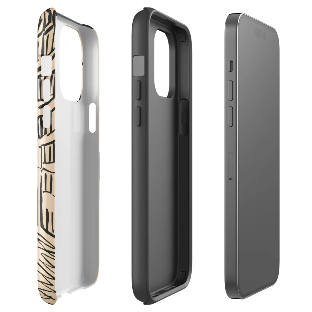 Echoes of Urban Life | Phone Case |  14 Pro Max | Tough Case | Glossy