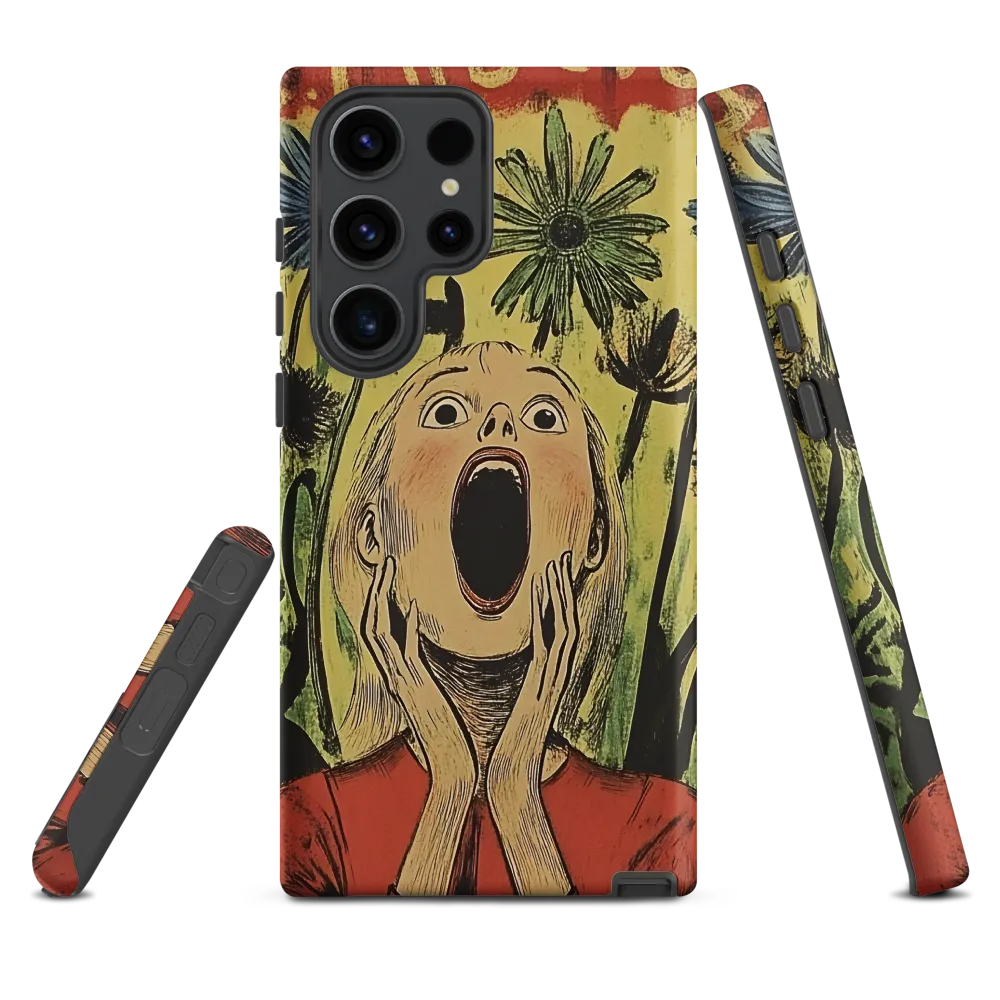 The Echo of Panic | Phone Case |  S23 Ultra | Tough Case | Matte