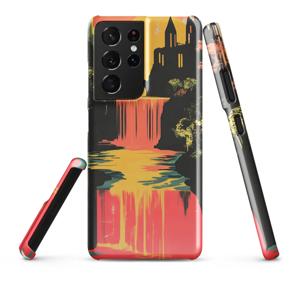 Elysian Echoes: A Surreal Reflections | Phone Case |  S21 Ultra | Snap Case | Glossy