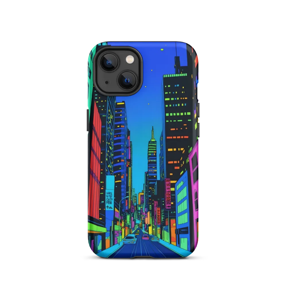Neon Dreamscape: A Futuristic City at Dusk