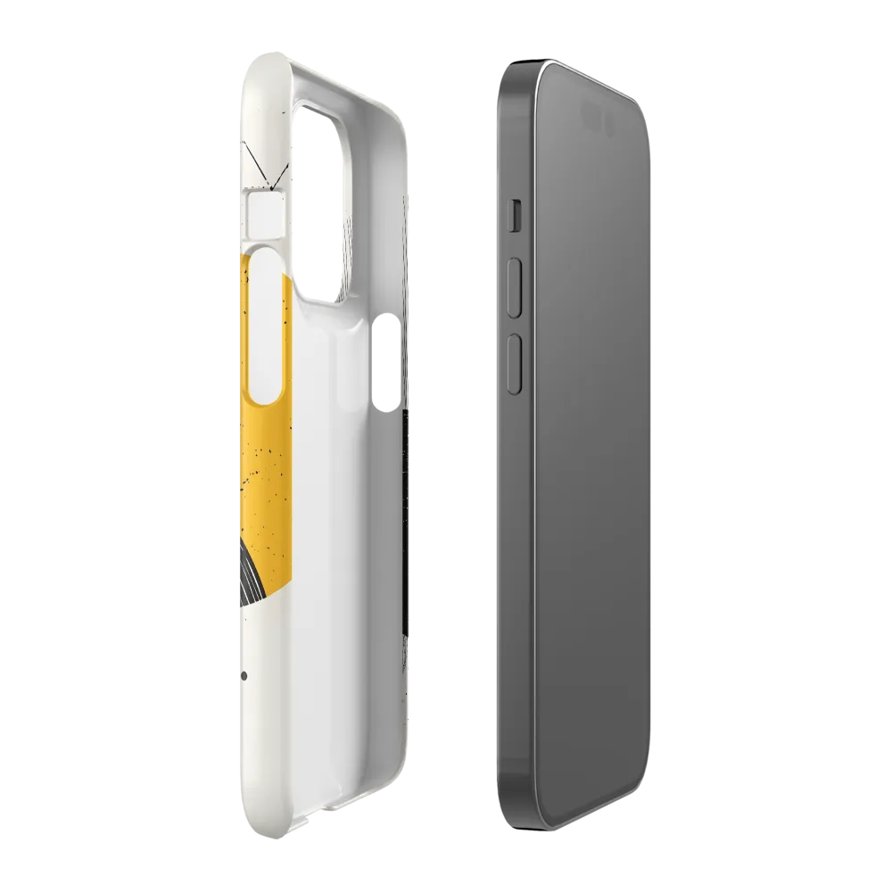 Dynamic Harmony in Black and Yellow