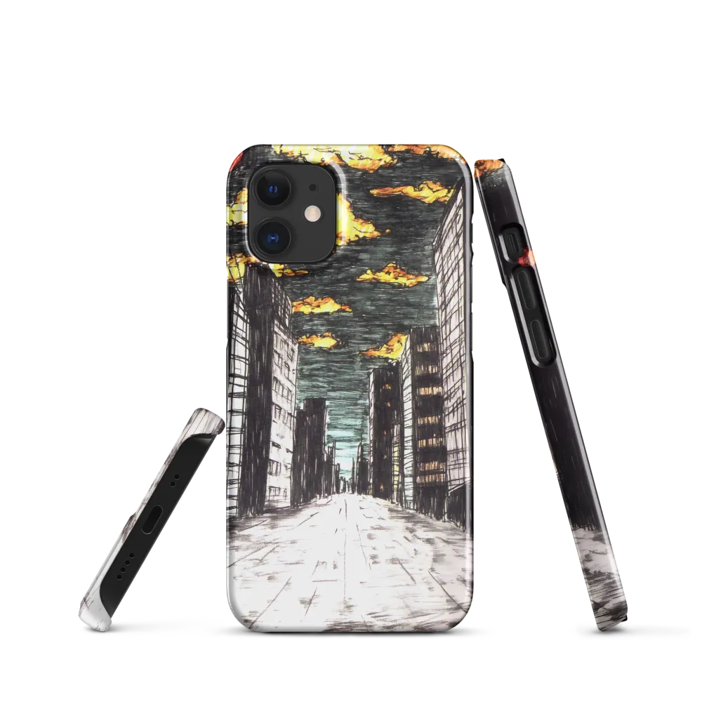 Eclipsed Cityscape