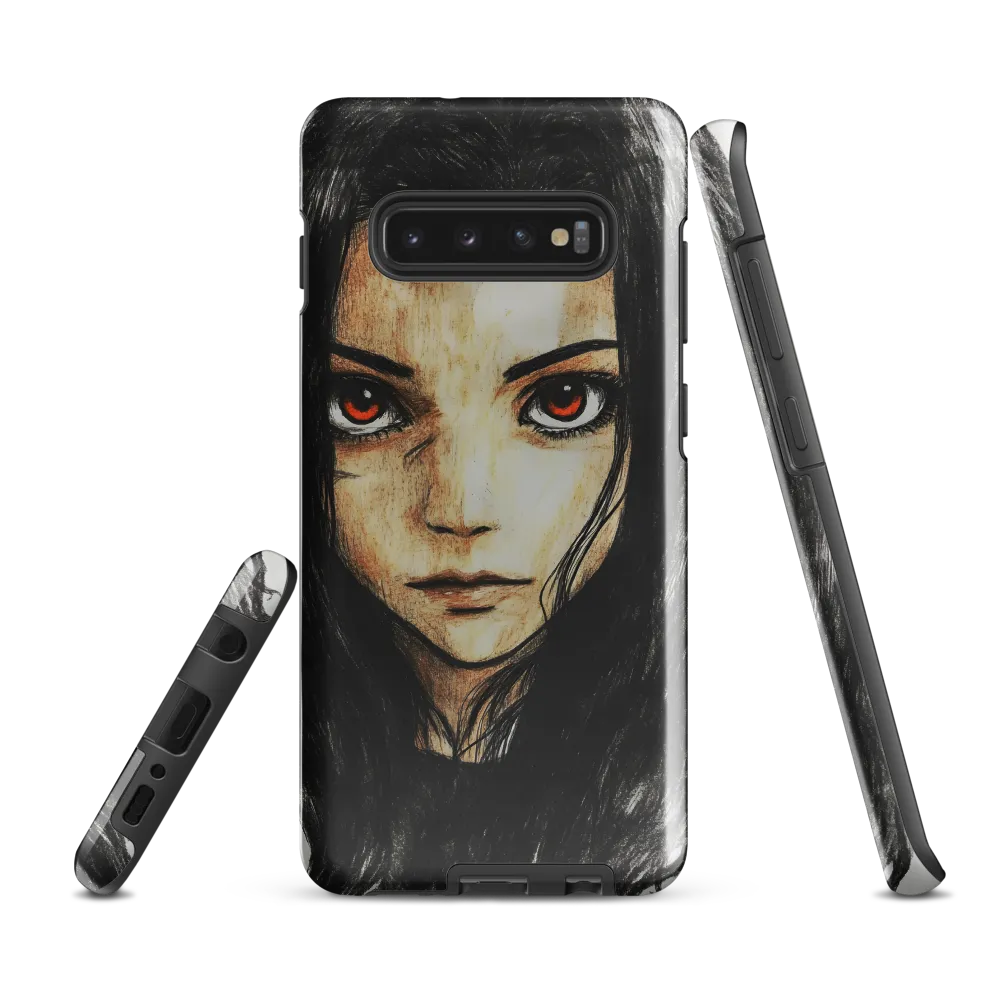 Eyes of Intensity | Phone Case |  S10 Plus | Tough Case | Glossy