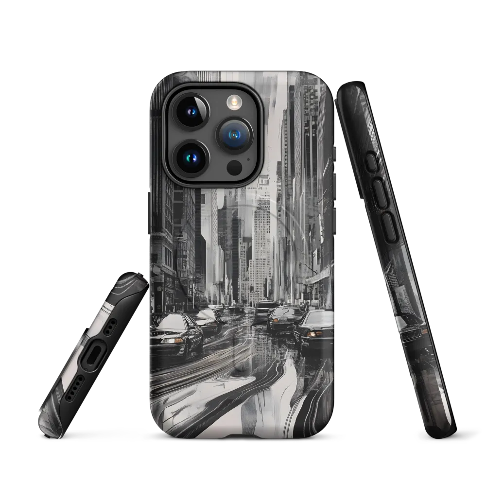 Reflections of Urban Life | Phone Case |  15 Pro | MagSafe® Tough Case | Matte