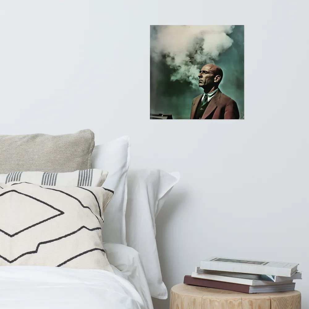Clouded Thoughts | Poster | 16″×16″