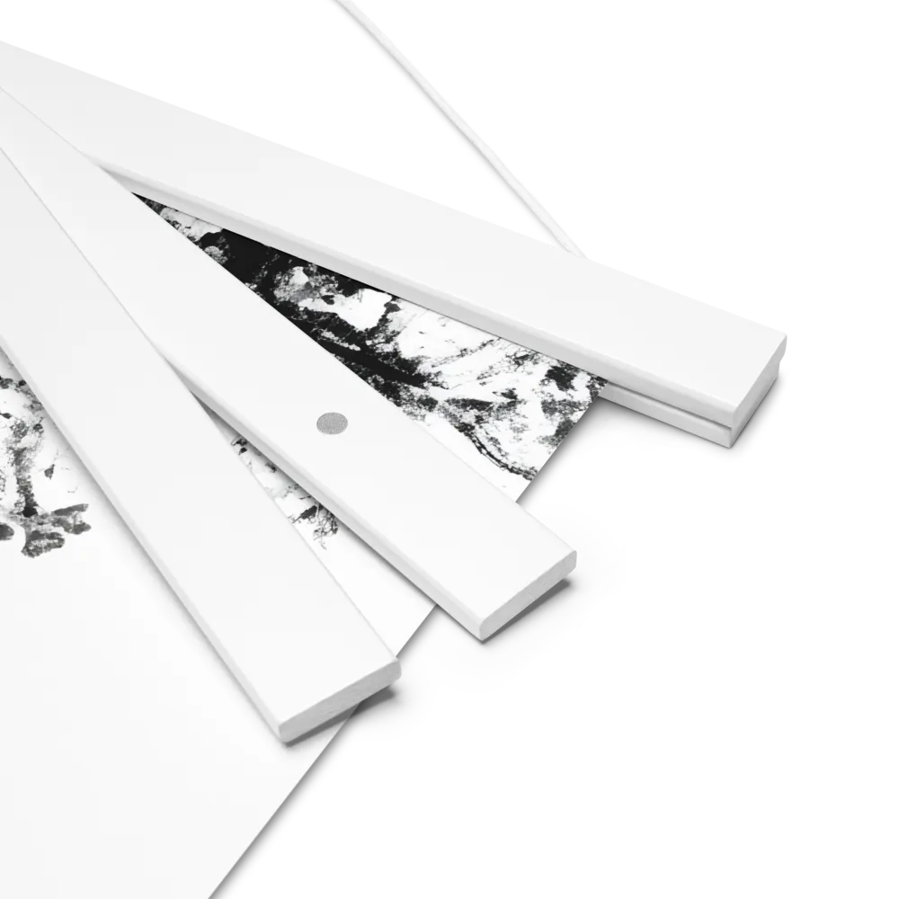 Whispers of Nature | Poster With White Wood Hanger | 14″×14″