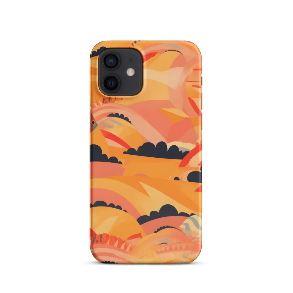 Whispers of the Abstract Horizon | Phone Case |  12 | Snap Case | Matte