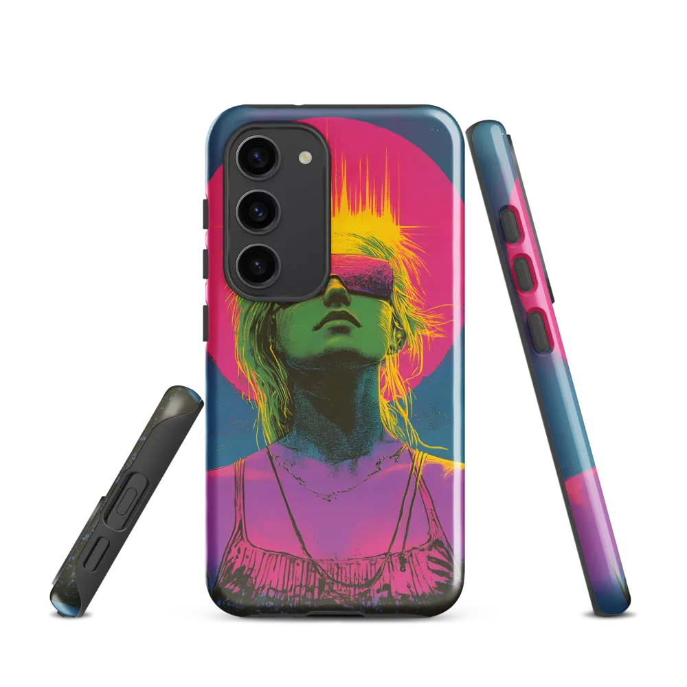 Neon Dreams: Portrait of a Modern Muse