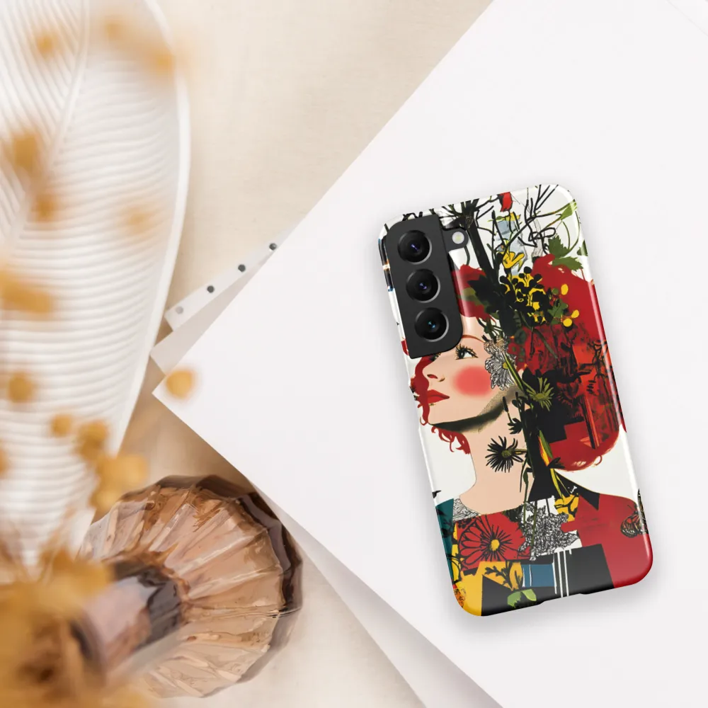 Floral Dreams | Phone Case |  S22 | Snap Case | Glossy
