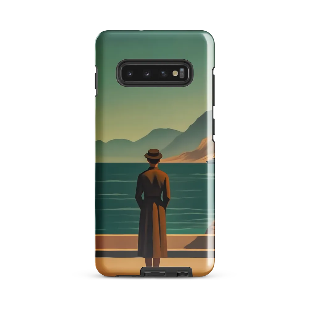 Solitude by the Sea | Phone Case |  S10 Plus | Tough Case | Glossy