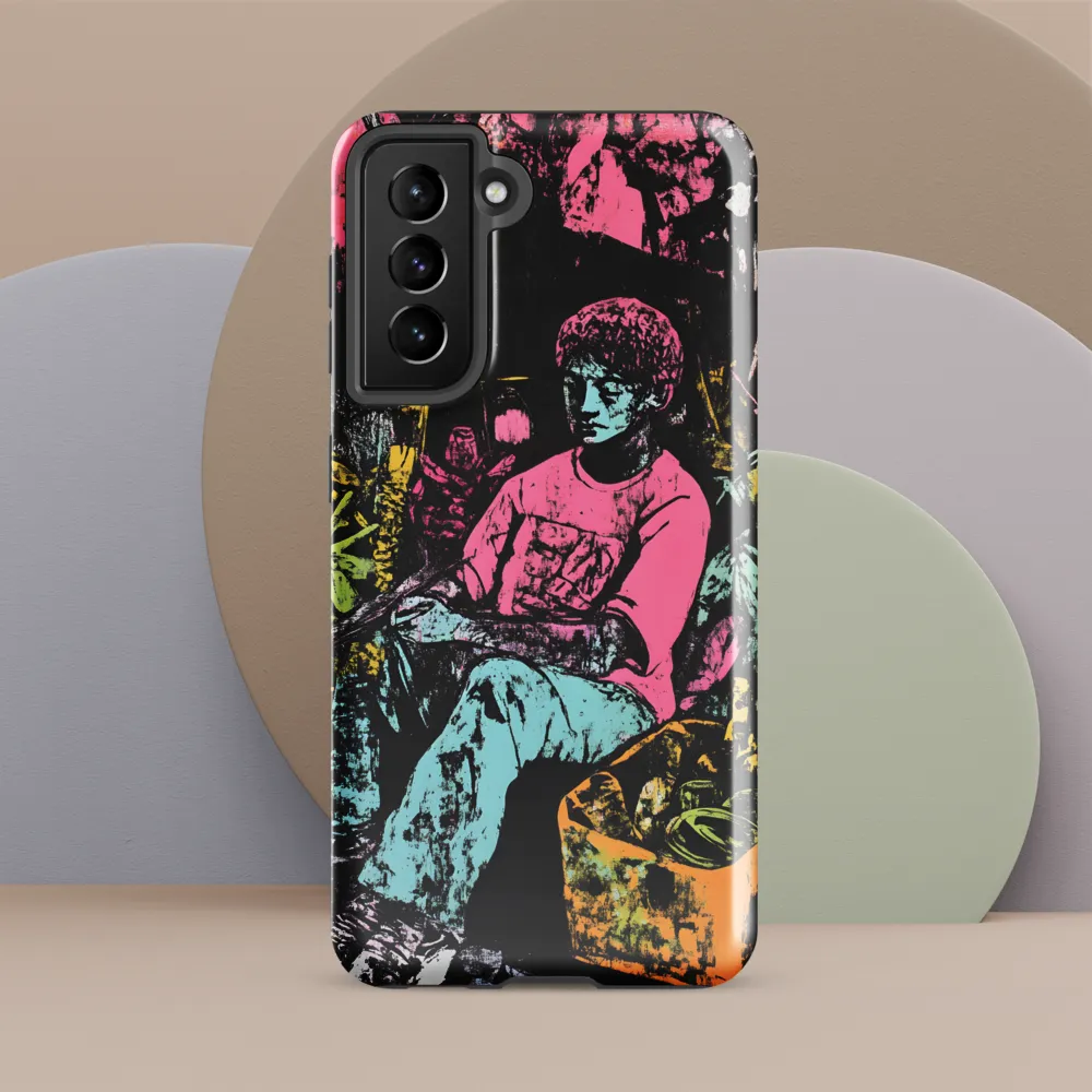 Vibrant Serenity | Phone Case |  S21 FE | Tough Case | Glossy