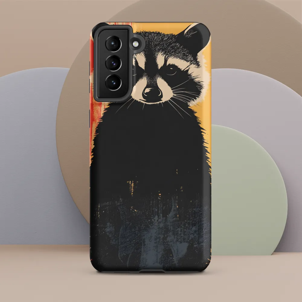 Whimsical Raccoon Portrait