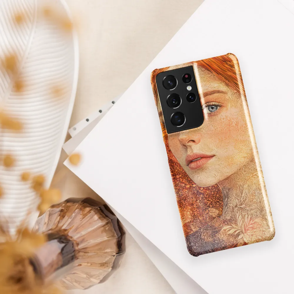 Embracing Autumn's Glow | Phone Case |  S21 Ultra | Snap Case | Glossy