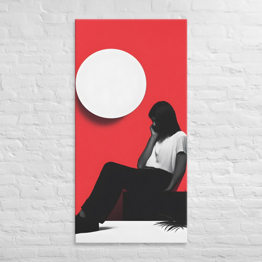 Contemplation in Red