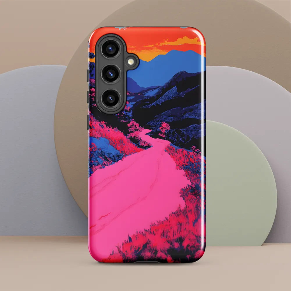 Ethereal Landscape in Vivid Hues