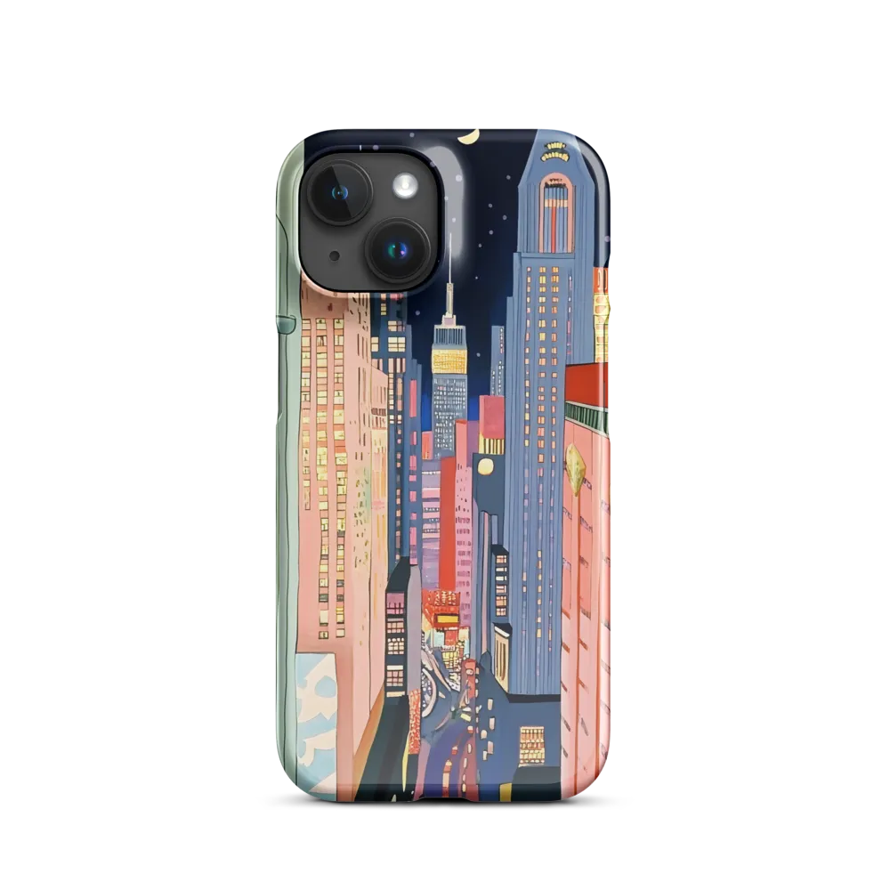 Urban Dreamscape: A Pop Art Night | Phone Case |  15 | Snap Case | Glossy