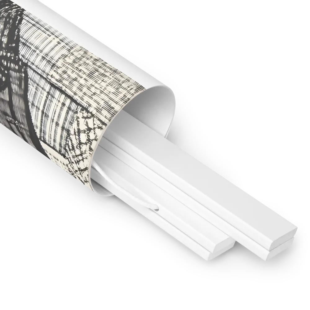 Urban Reflections: A Shopping Narrative | Poster With White Wood Hanger | 18″×24″