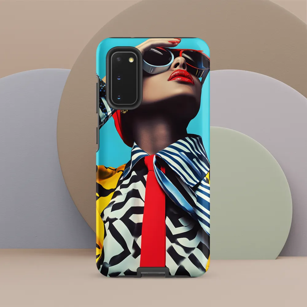 Chic Confidence in Bold Patterns