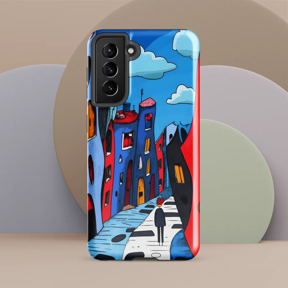 Whimsical Street of Colors