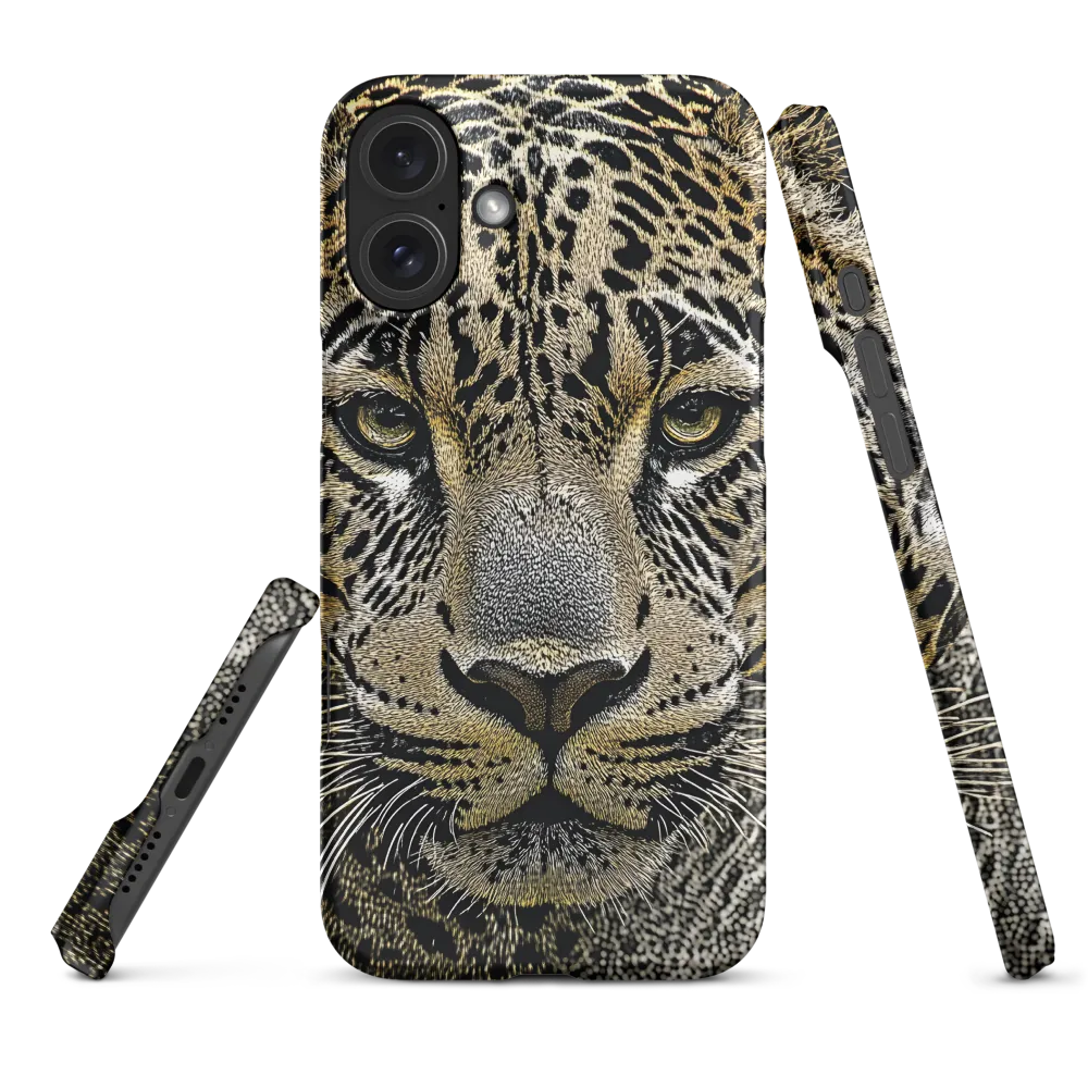 The Majestic Gaze: Portrait of a Leopard