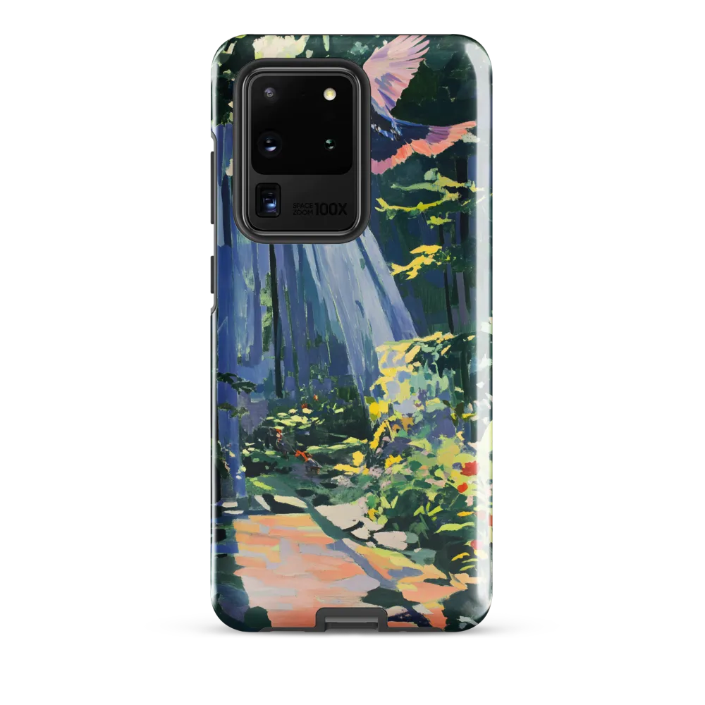 Flight of Light: A Serene Forest