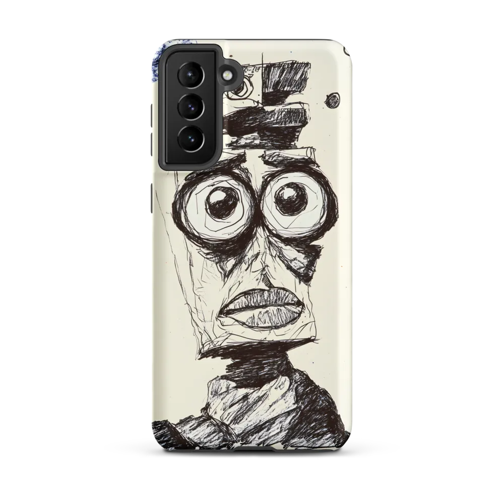 Abstract Surrealist Figure in Cubism