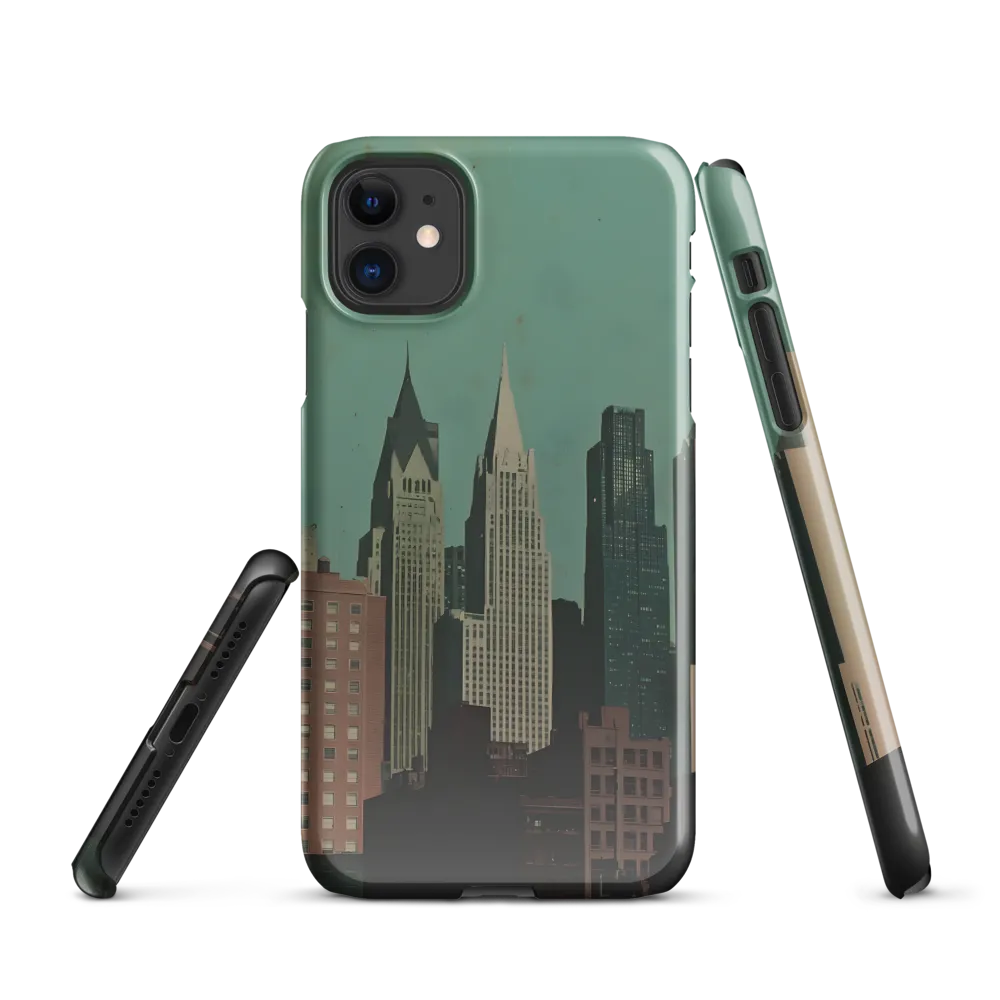 Urban Nostalgia: A Retro Cityscape