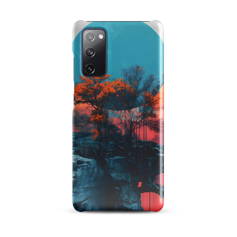Ethereal Landscapes: A Dance of Color and Form | Phone Case |  S20 FE | Snap Case | Glossy