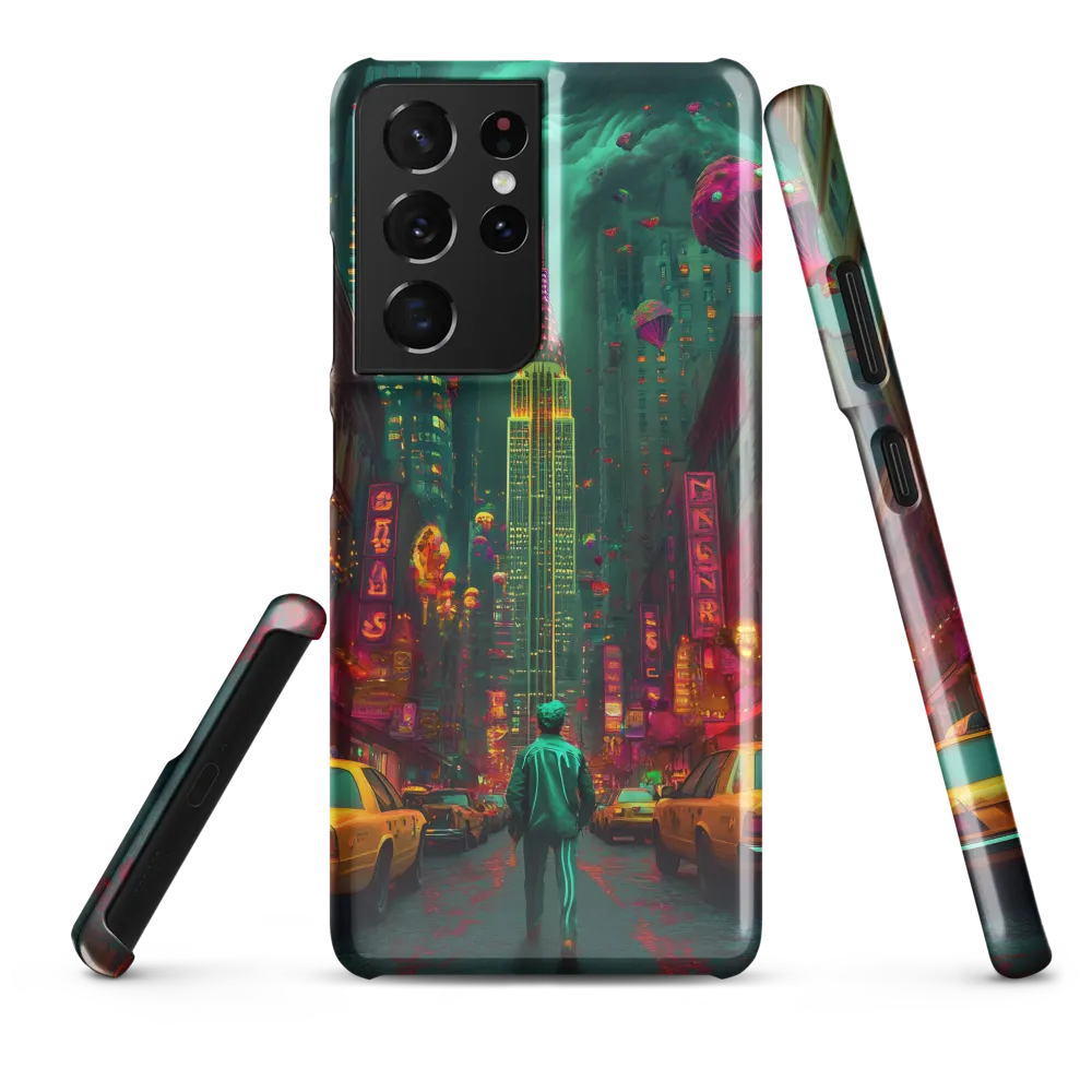 Neon Dreams: A Surreal Urban Journey