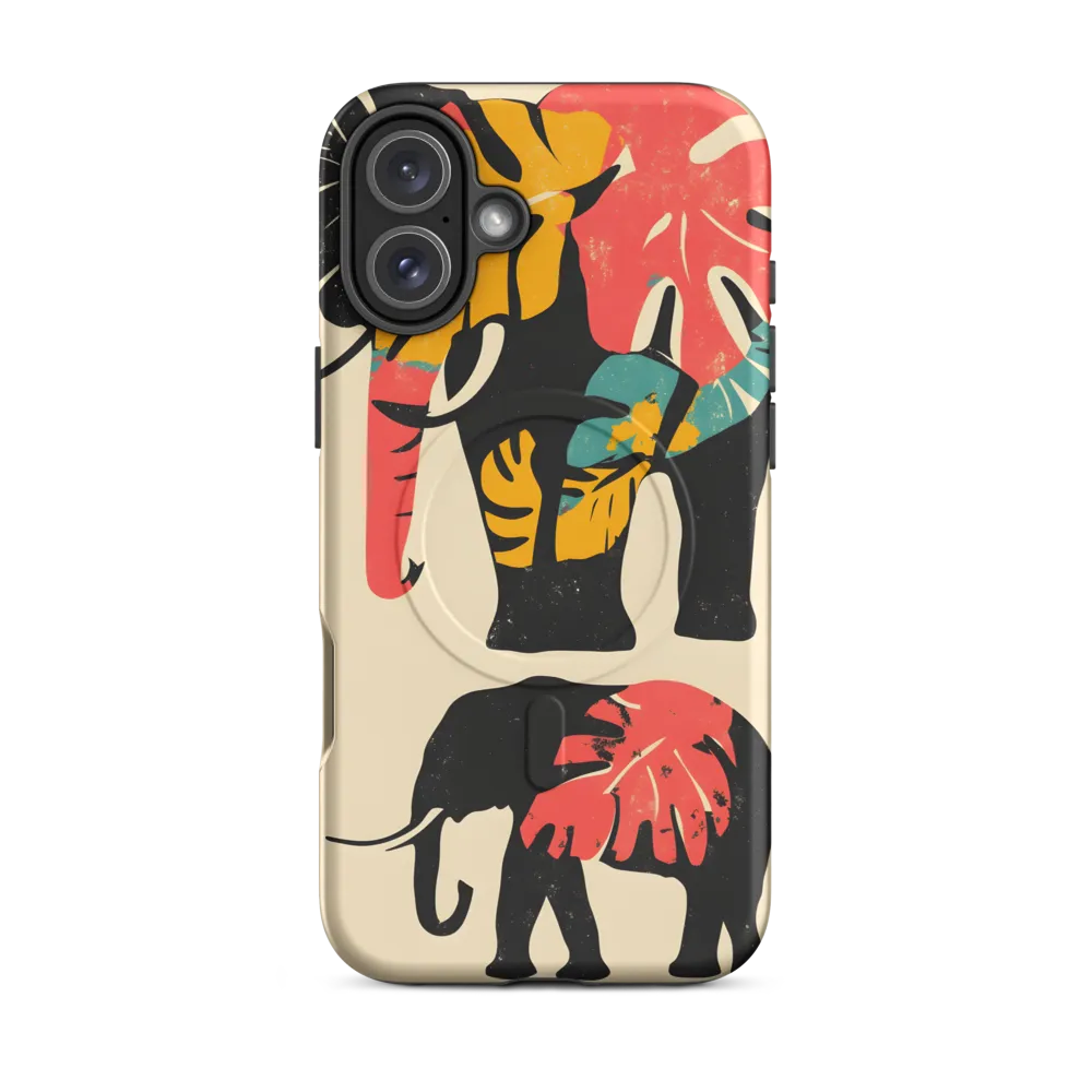 Tropical Elegance: The Elephant's Dance