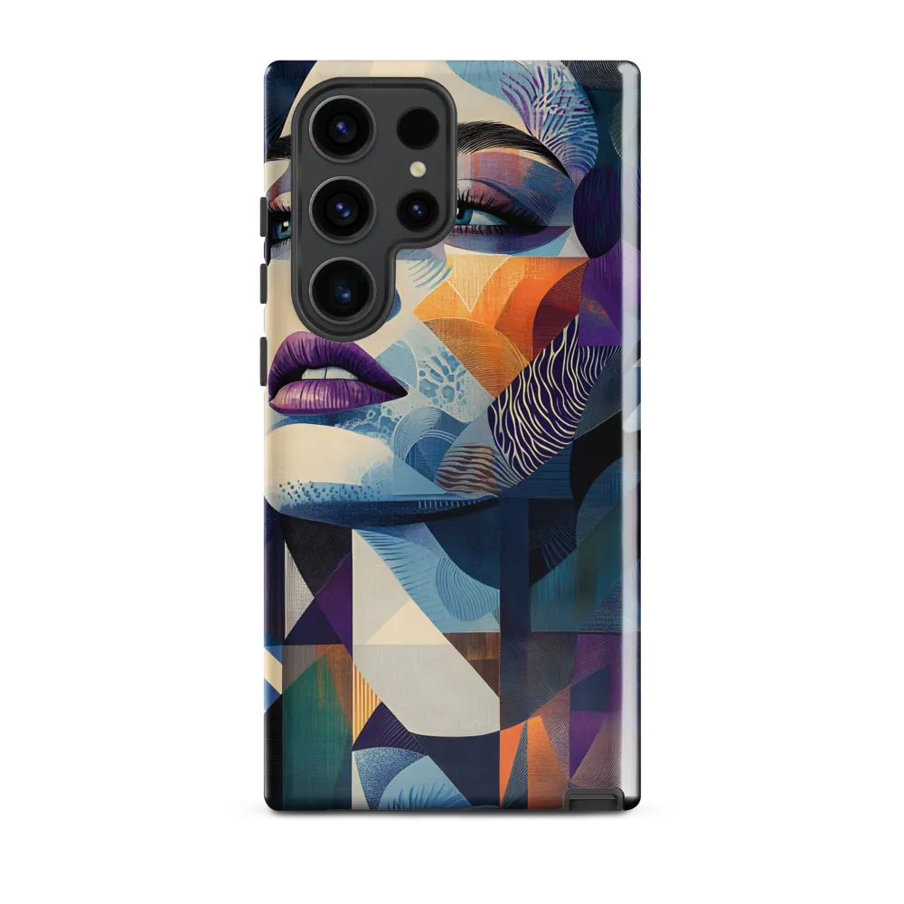 Fragmented Mystery: A Modern Portrait