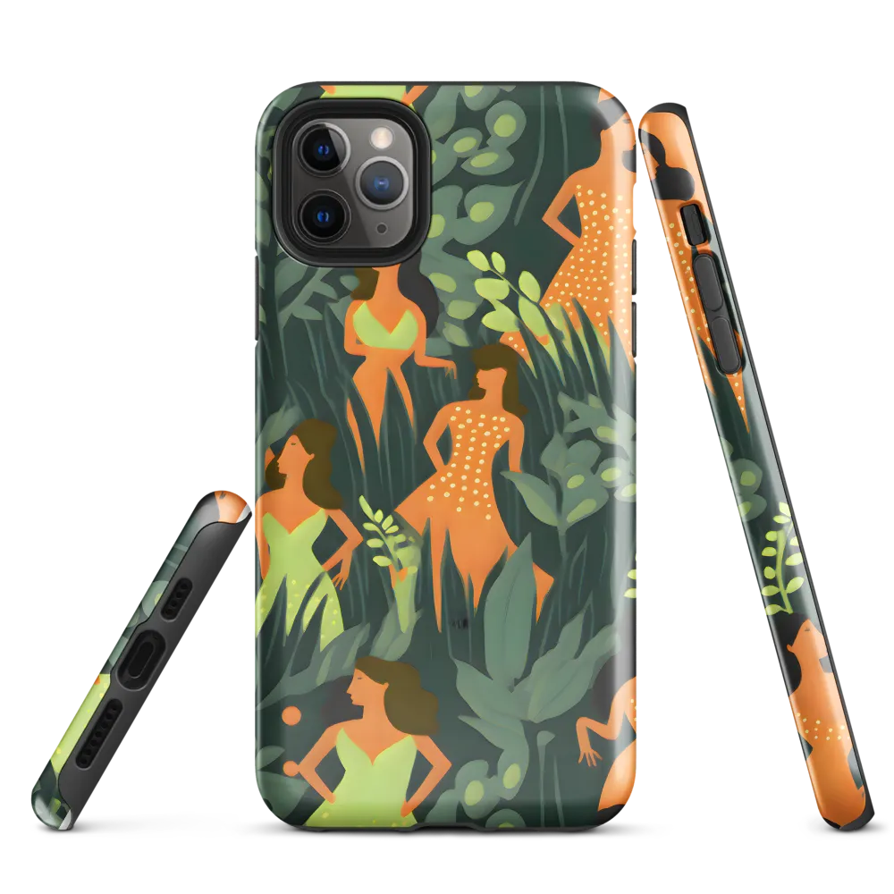 Playful Harmony in Patterns | Phone Case |  11 Pro Max | Tough Case | Glossy