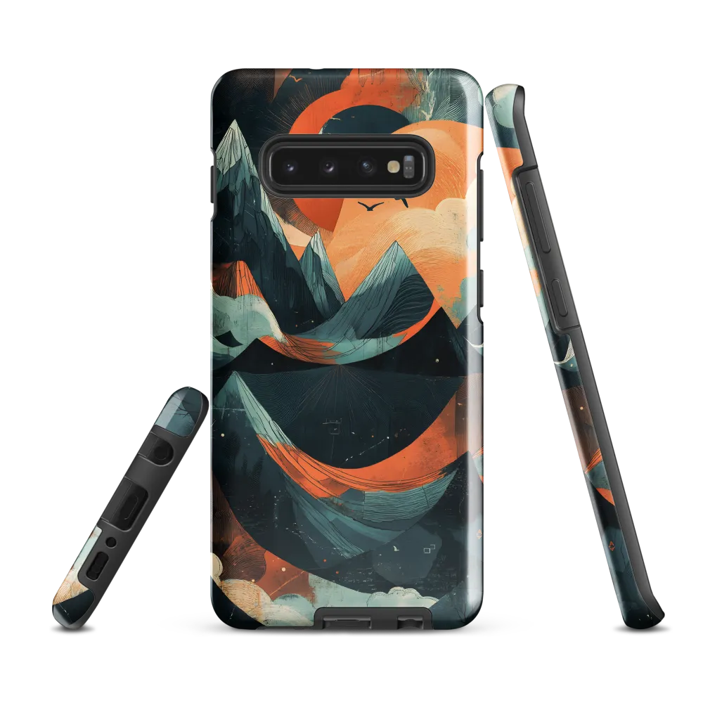 Twilight Over the Peaks | Phone Case |  S10 Plus | Tough Case | Glossy