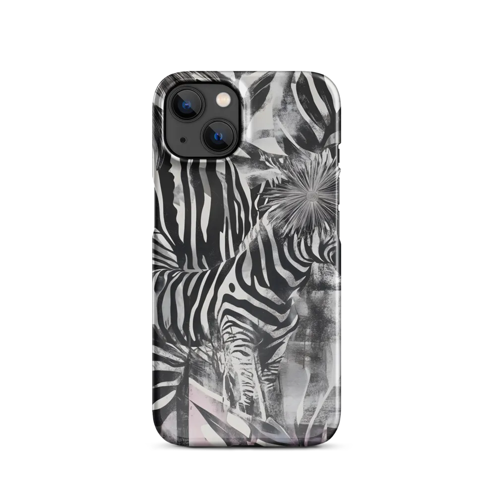 Zebra in the Jungle of Illusions | Phone Case |  13 | Snap Case | Glossy