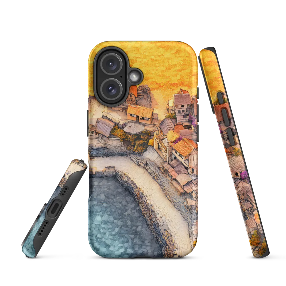 Tranquil Coastal Village Retreat | Phone Case