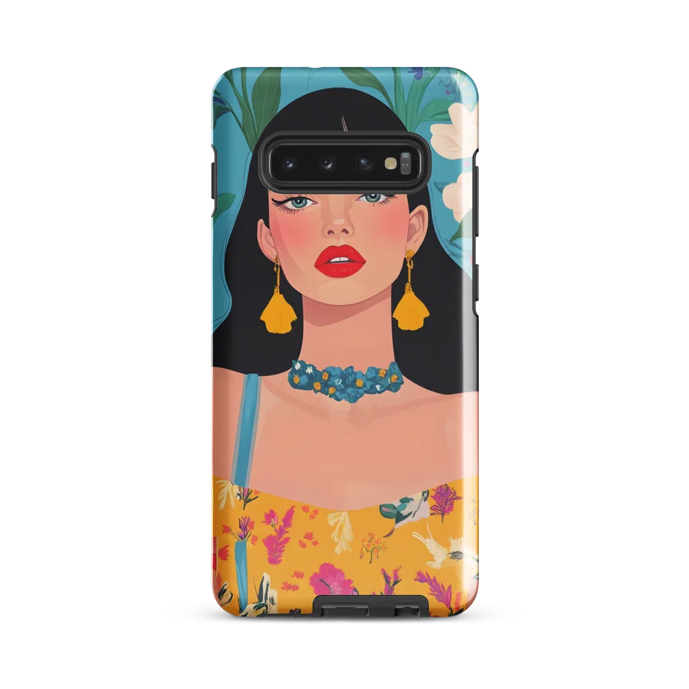 Blooming Confidence | Phone Case |  S10 Plus | Tough Case | Glossy