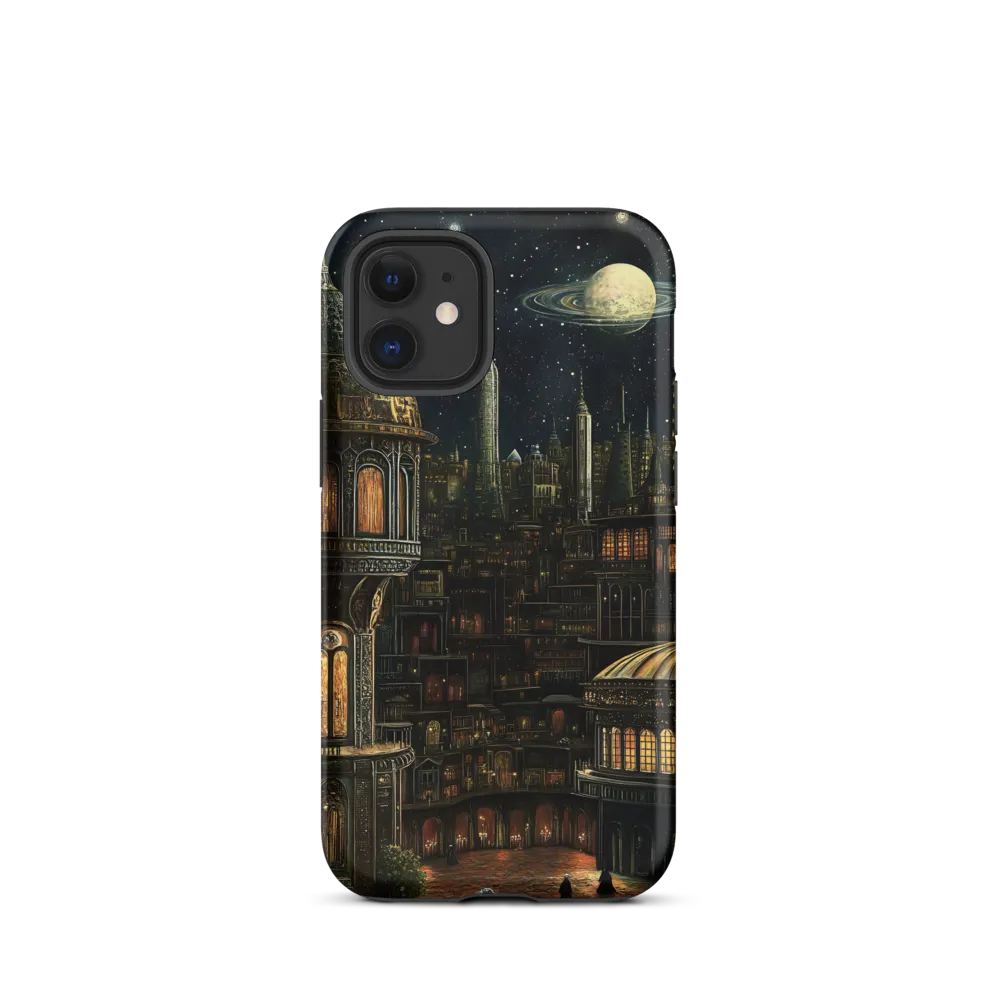 Celestial Enigma: A Surreal Cityscape