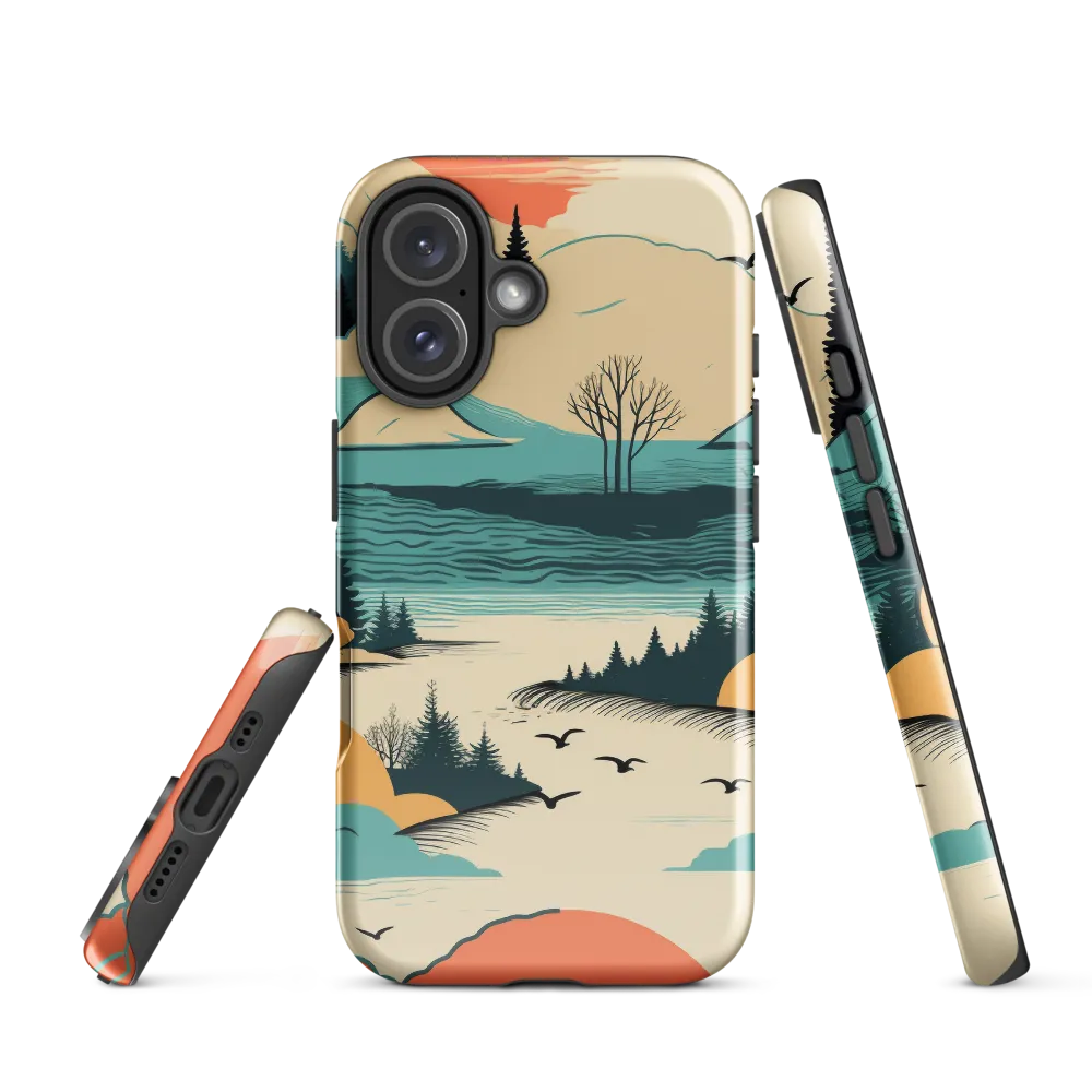 Tranquil Horizons | Phone Case |  16 | Tough Case | Glossy