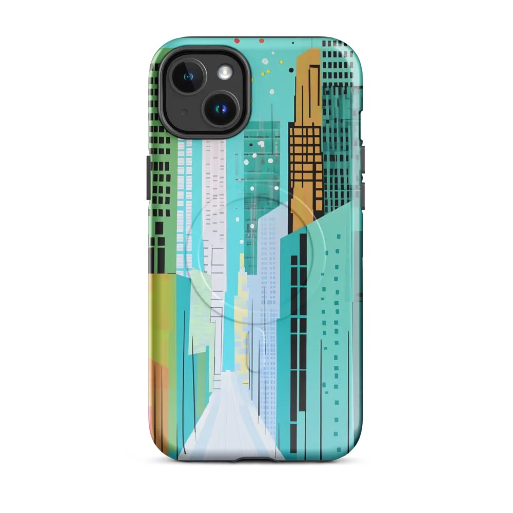 Urban Symphony in Turquoise