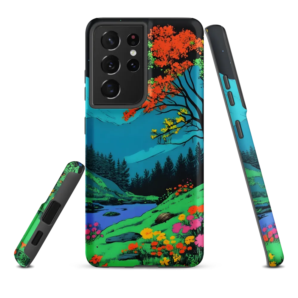 Neon Dreams: A Vibrant Landscape