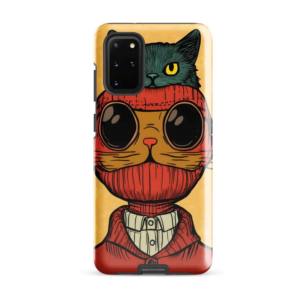Whimsical Fusion: Cat and Human