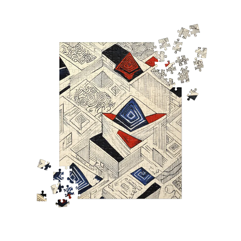 Geometric Harmony | Jigsaw Puzzle | 252/520 pieces