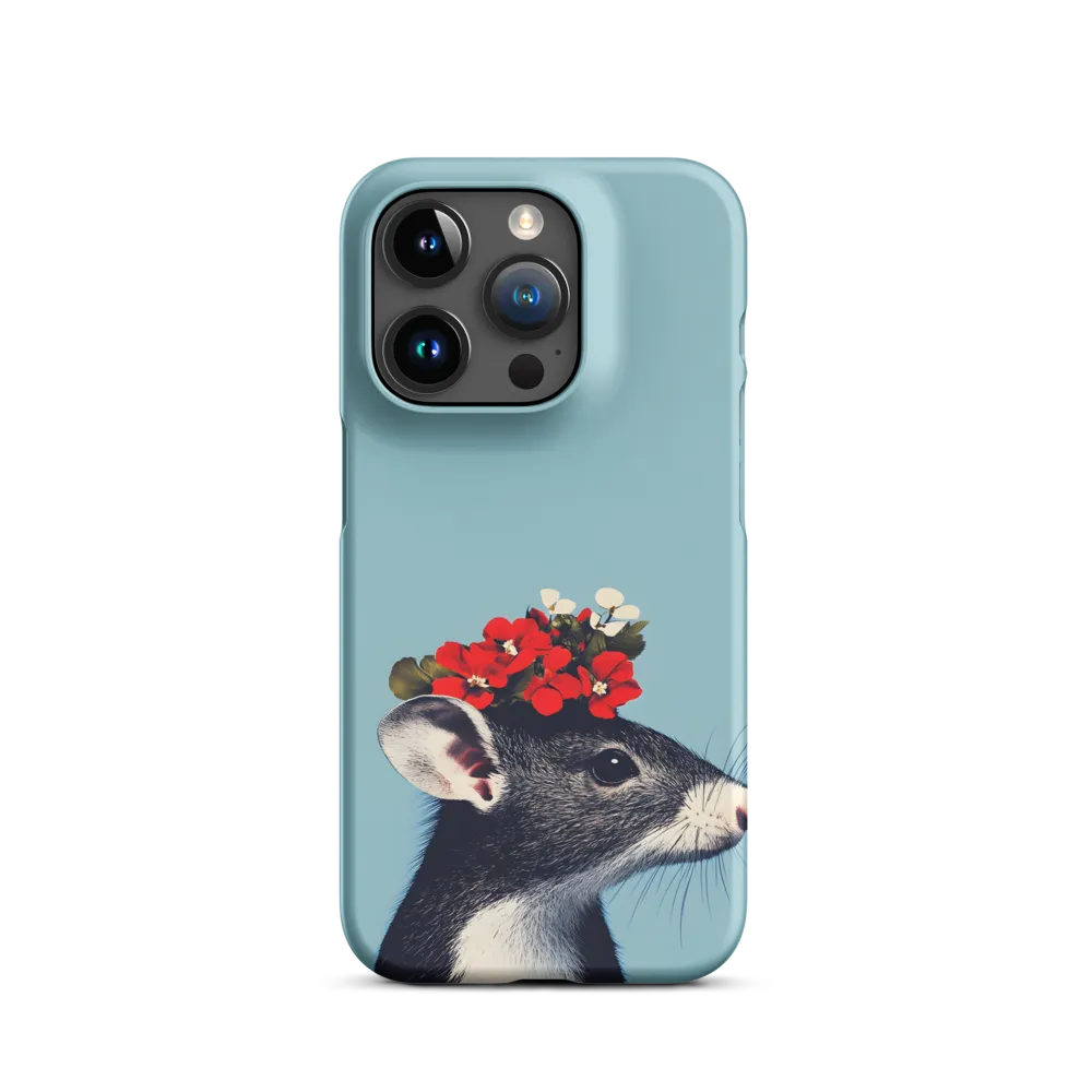 Whimsical Flora: A Mouse's Floral Crown